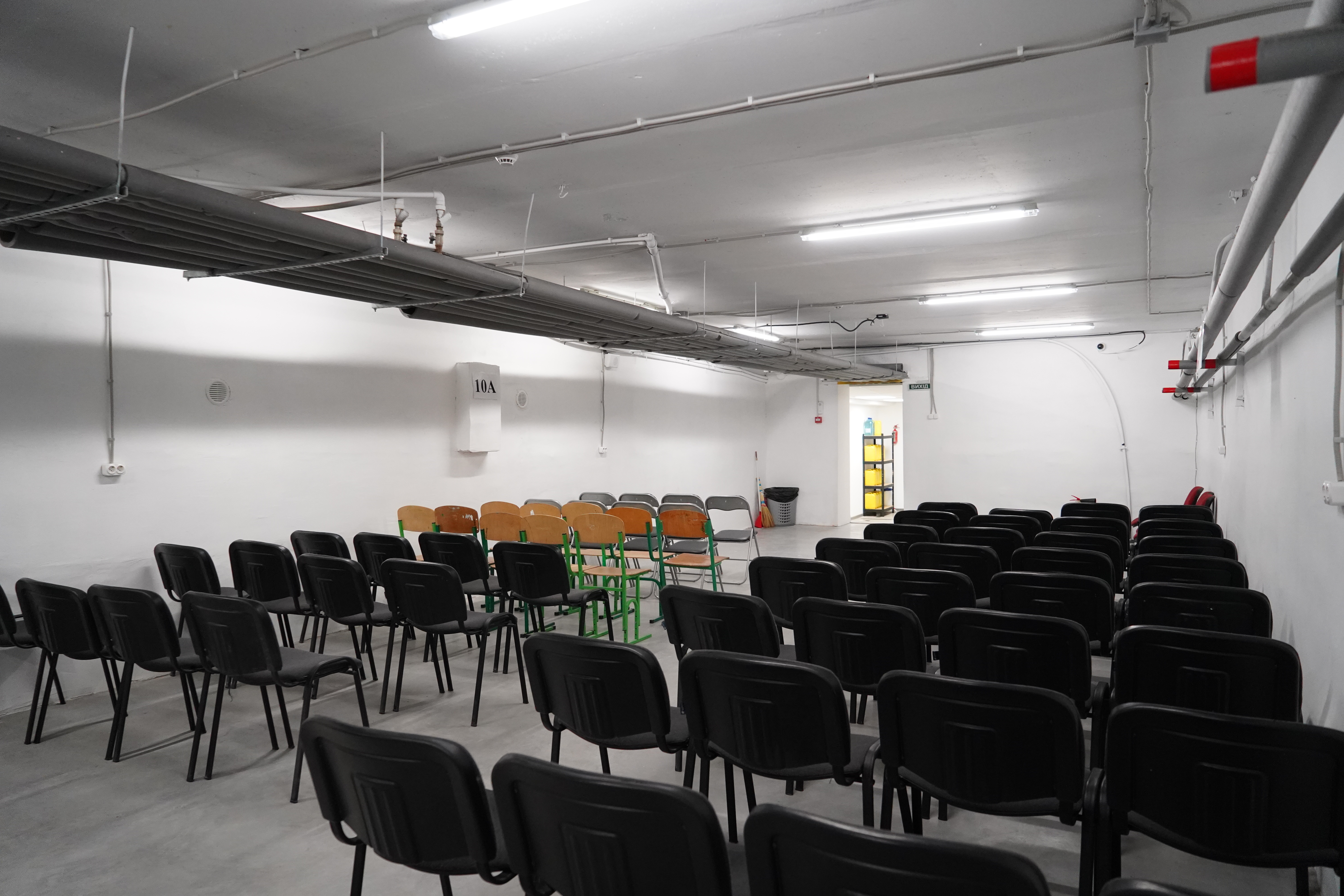 ORT Simha School Shelter classroom, Ukraine