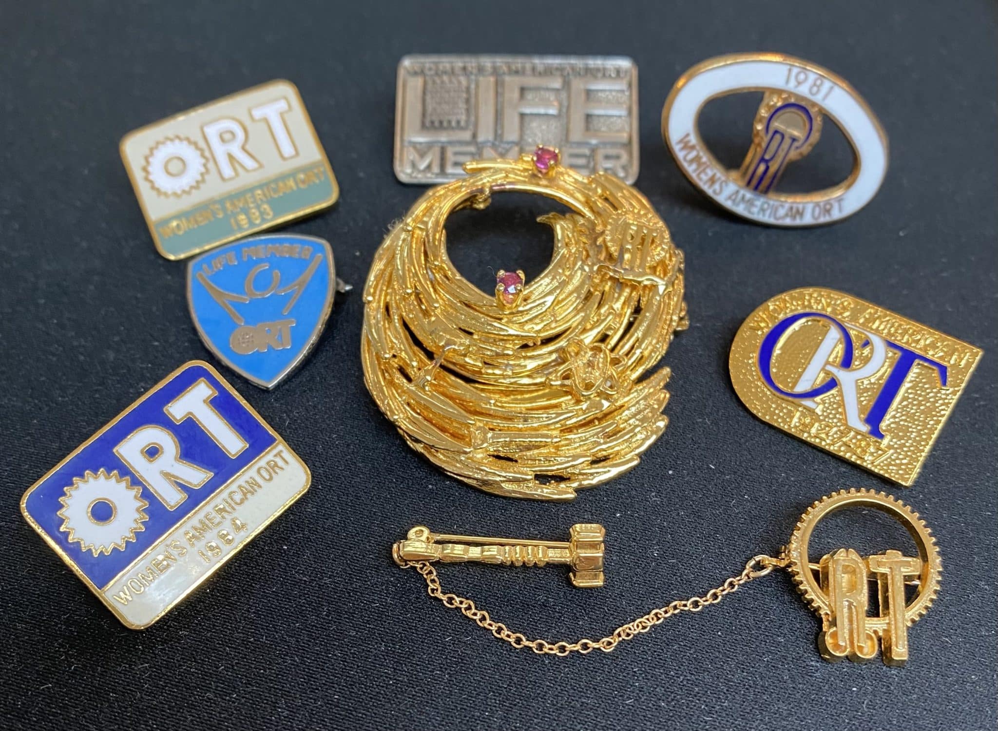 Miriam Yashon (Z”l) ORT Pins