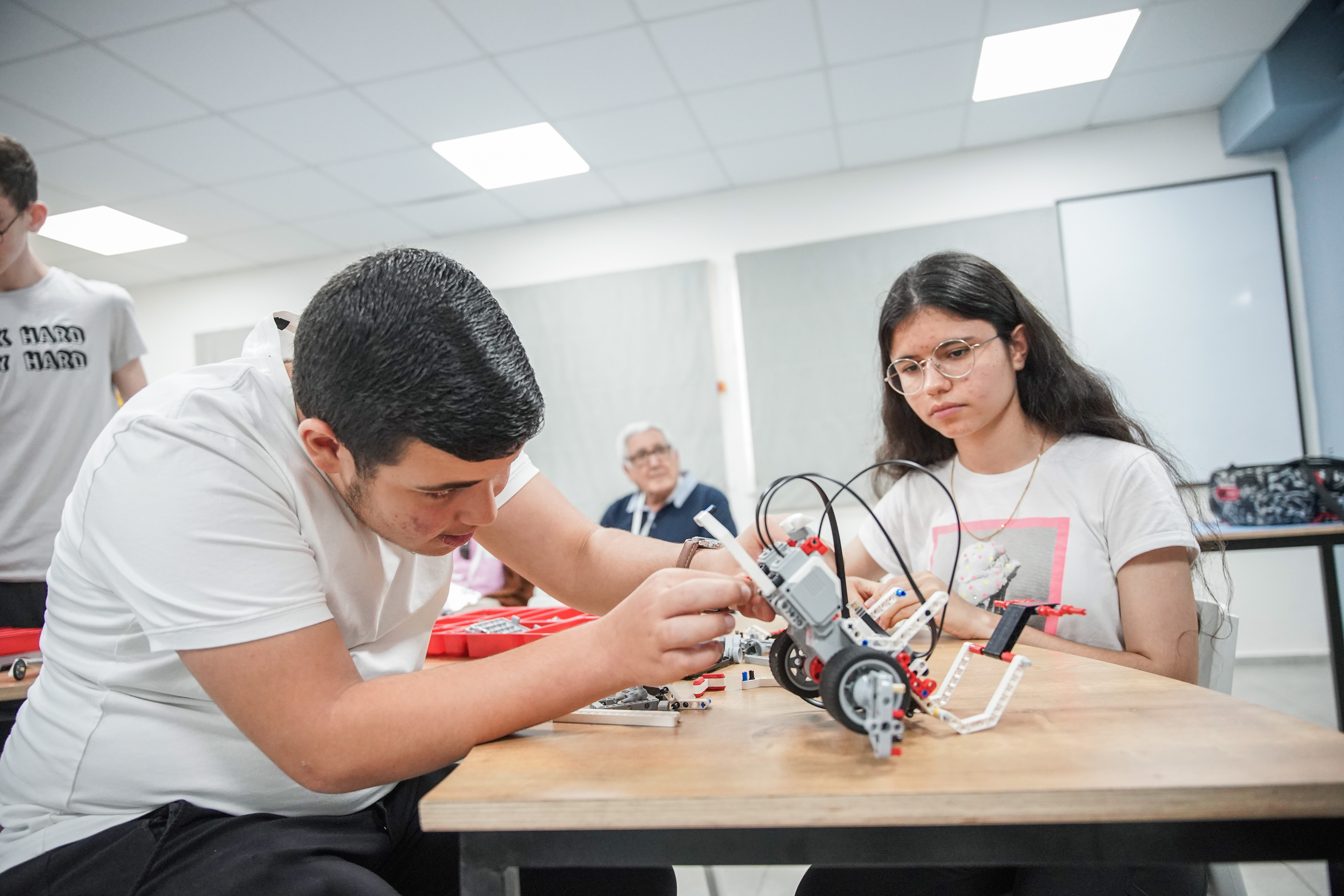 Robotics program in Kiryat Yam, Israel.