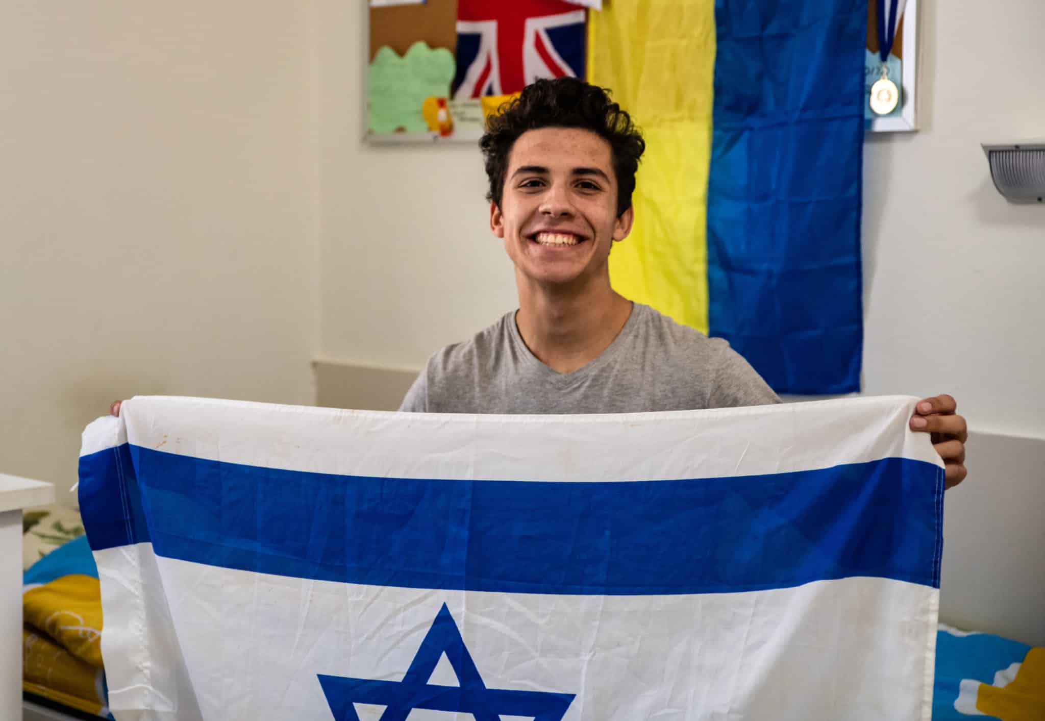 Student at Kfar Silver Youth Village.